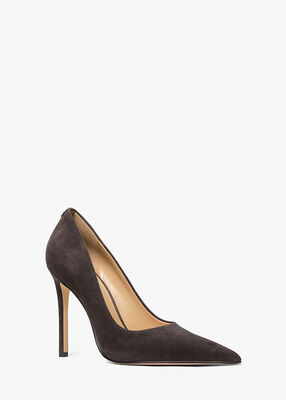 michael kors elyse suede pump