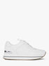 michael kors raina leather trainer
