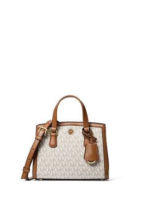 michael kors chantal extra small logo messenger bag