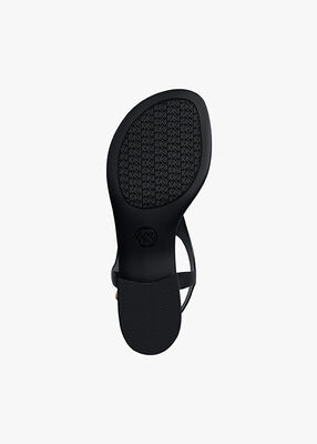 michael kors mckenszie flex leather sandal