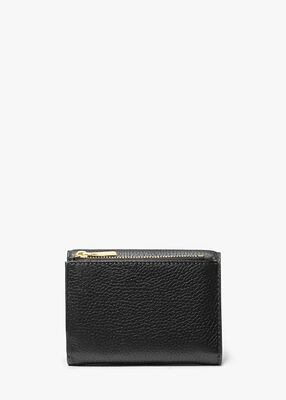 michael kors bryant medium pebbled leather wallet