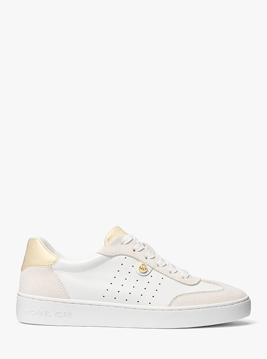michael kors scotty leather sneaker