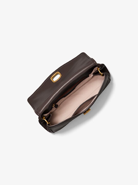 Bryant Large Textured Leather Convertible Shoulder Bag michael kors bryant large textured leather convertible shoulder bag