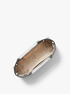 حقيبة كروس تشيلسي كبيرة الحجم من جلد سافيانو معدني قابلة للتحويل