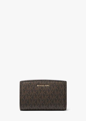 michael kors bryant medium signature logo wallet