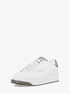 michael kors keating leather sneaker