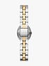 Maude Two-Tone Watch michael kors maude two tone watch