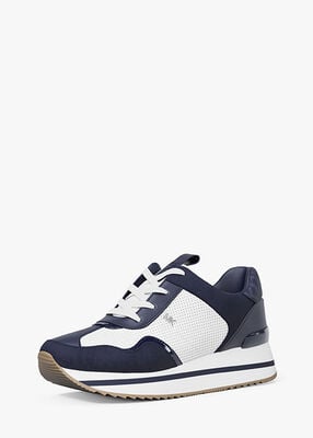 michael kors حذاء رياضي بتصميم مختلط