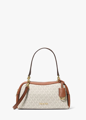 michael kors cecily small signature logo shoulder bag