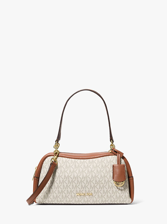 michael kors cecily small signature logo shoulder bag