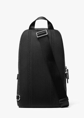michael kors cooper logo sling pack