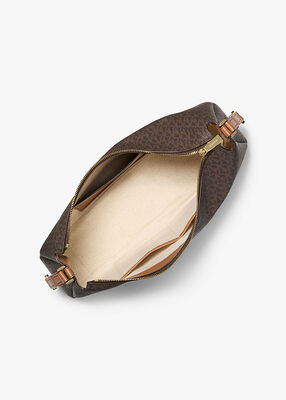 michael kors nolita medium signature logo shoulder bag