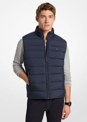michael kors glendale quilted nylon vest
