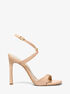 michael kors amara patent leather sandal