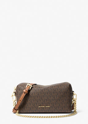 michael kors bryant small signature logo crossbody bag