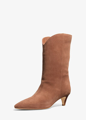 michael kors daniela suede boot