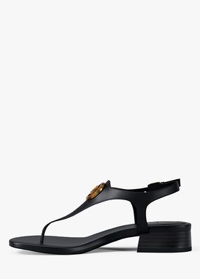michael kors mckenszie flex leather sandal
