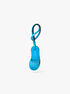 michael kors signature logo slide bag charm