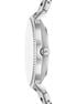 Mini Pyper Pavé Silver-Tone Watch and Jewelry Gift Set michael kors mini pyper pav silver tone watch and jewelry gift set