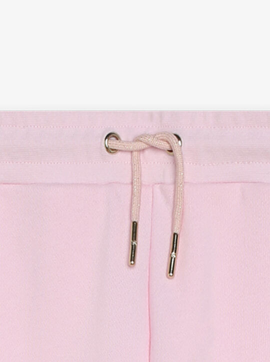 michael kors logo tape cotton french terry joggers