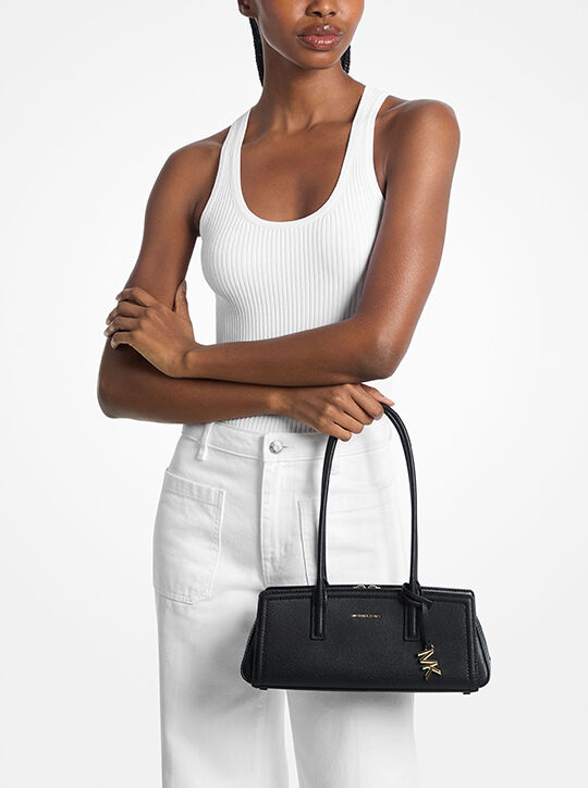 Laila Small Leather Shoulder Bag michael kors laila small leather shoulder bag