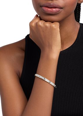michael kors pav  logo stud bangle