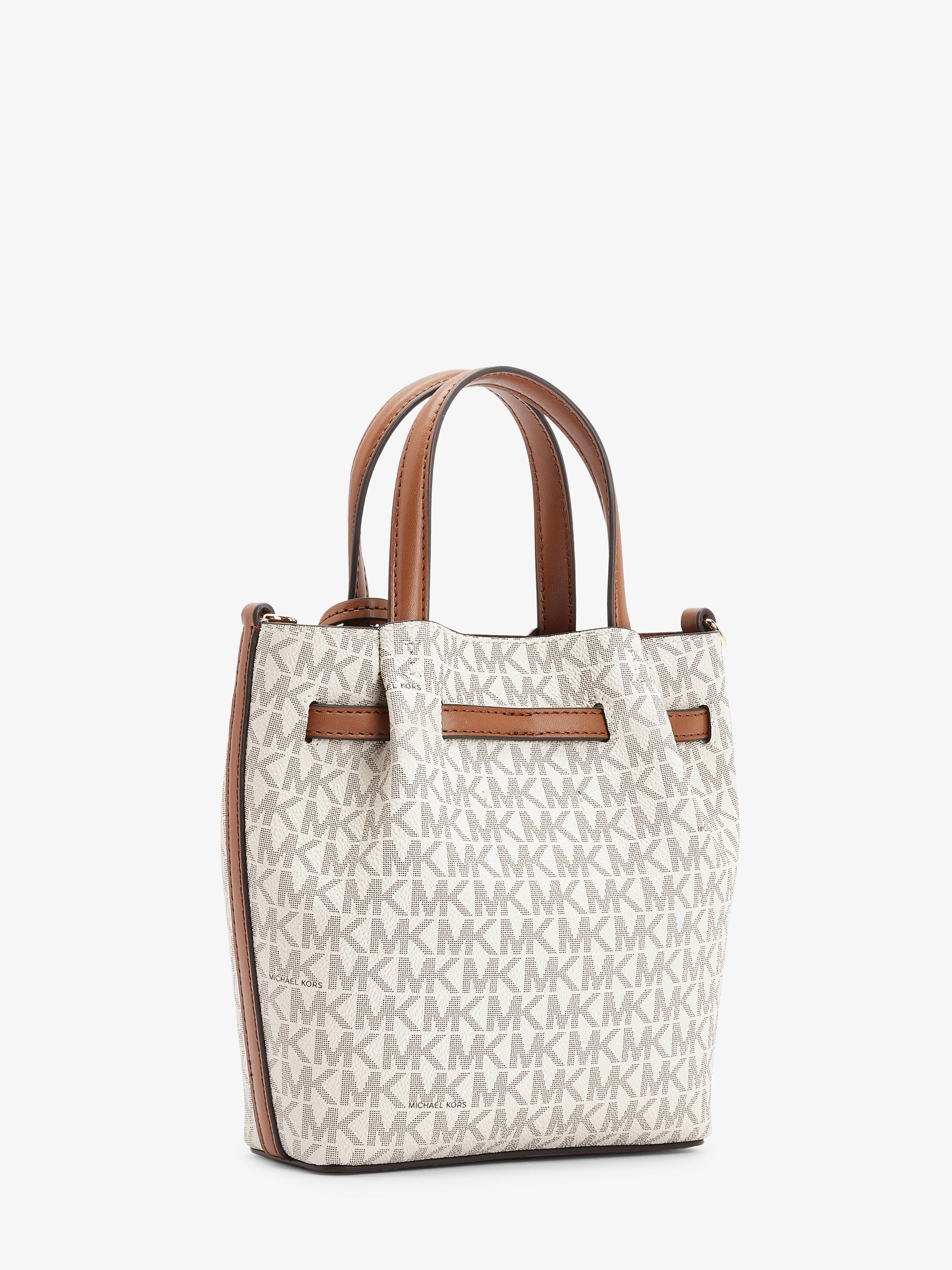 Carson Small Signature Logo Crossbody Bag, VANILLA | Michael Kors UAE