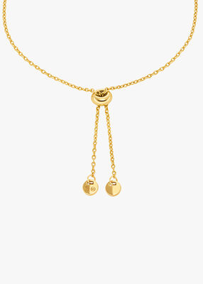 michael kors 14k gold plated sterling silver asscher cut slider bracelet