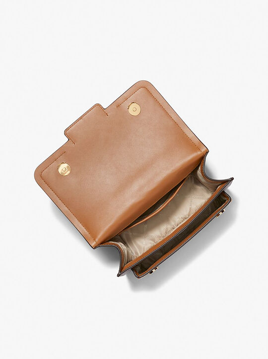 Heather Large Logo Shoulder Bag michael kors heather large logo shoulder bag