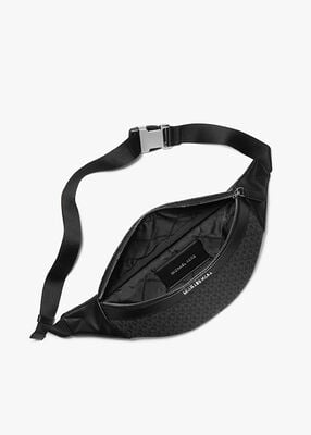 michael kors greyson logo sling pack