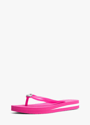 michael kors posie flip flop