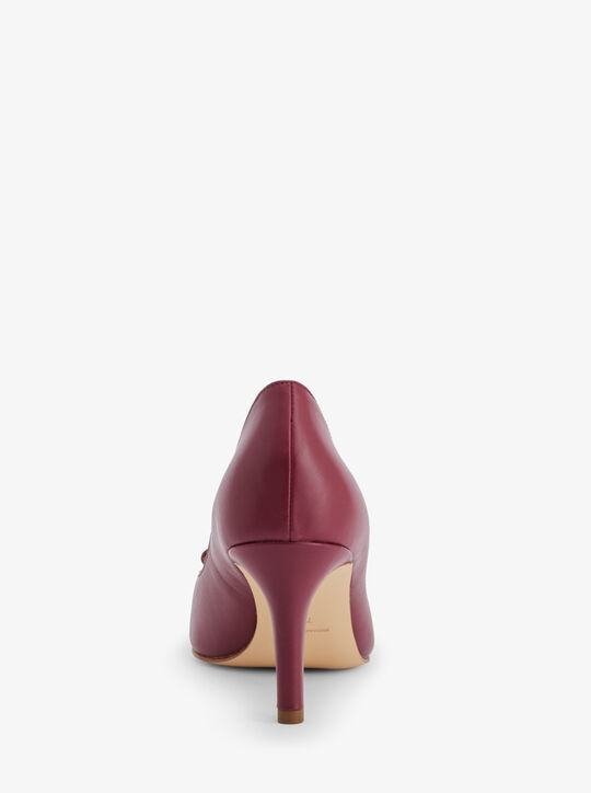 michael kors lena leather pump