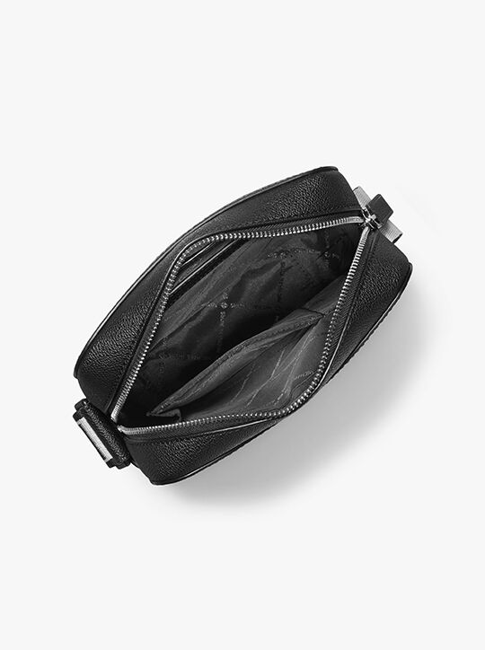 Cooper Logo Jacquard Flight Bag michael kors cooper logo jacquard flight bag