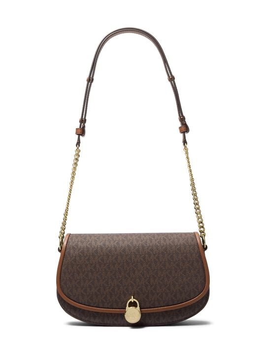 Mila Medium Signature Logo Messenger Bag michael kors mila medium signature logo messenger bag
