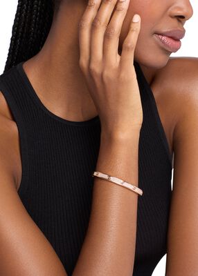 michael kors pav  logo stud bangle