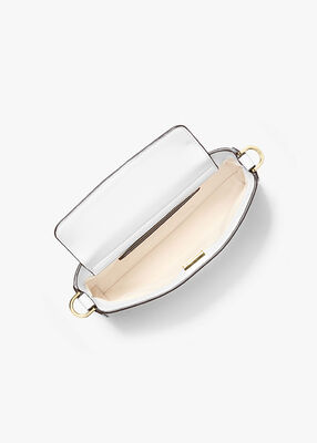 michael kors حقيبة براينت الصغيرة المصنوعة من الجلد المحبب القابلة للتحويل