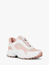 Katrina Mixed-Media Trainer michael kors katrina mixed media trainer