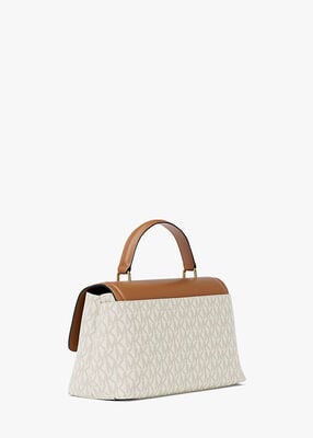 michael kors حقيبة تريبيكا صغيرة جدًا بشعار الماركة