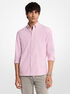 michael kors classic fit striped cotton shirt