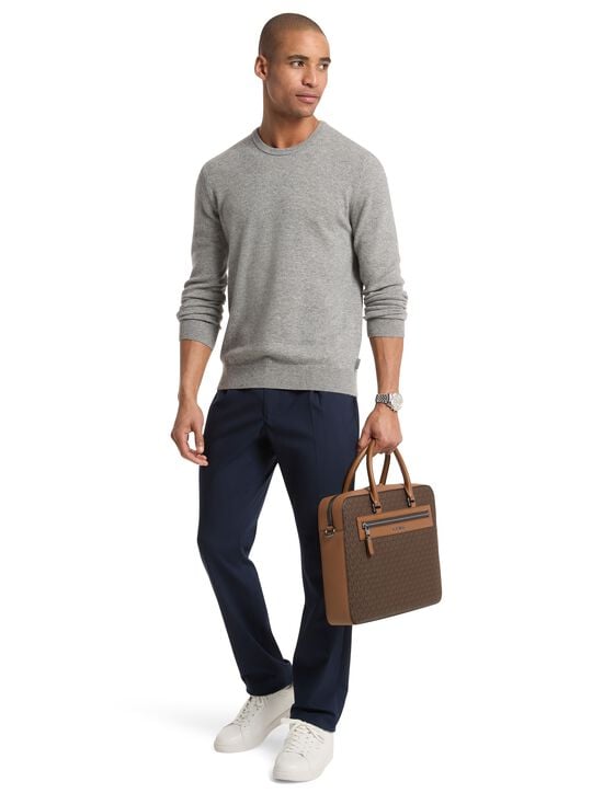 Jet Set Signature Logo Briefcase michael kors jet set signature logo briefcase
