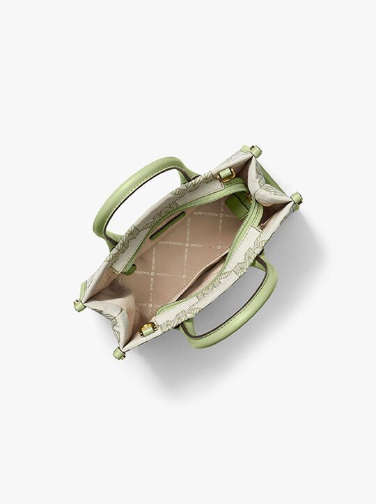 michael kors حقيبة كروس ميريلا صغيرة جاكار