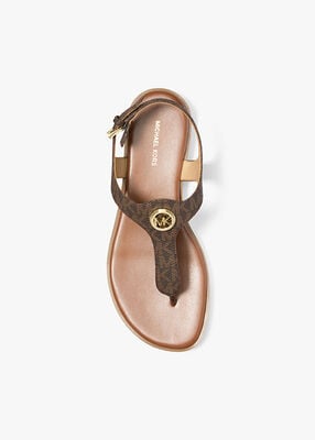 michael kors صندل فال ثونغ بشعار الماركة