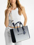 Mirella Medium Ombré Logo Tote Bag michael kors mirella medium ombr logo tote bag
