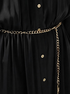 michael kors satin shirtdress