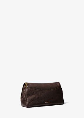 michael kors bryant large textured leather convertible shoulder bag
