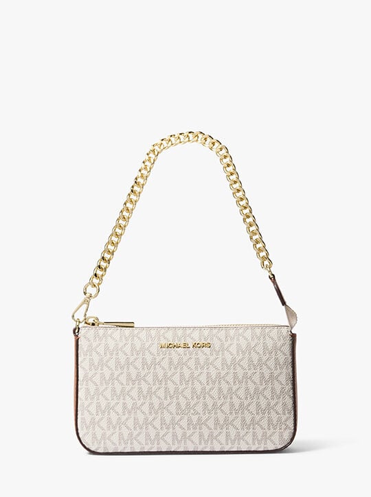 Jet Set Medium Signature Logo Pochette michael kors jet set medium signature logo pochette