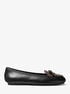 Wendy Leather and Signature Logo Moccasin michael kors wendy leather and signature logo moccasin