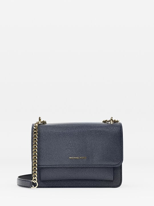 Claire Small Pebbled Leather Convertible Shoulder Bag michael kors claire small pebbled leather convertible shoulder bag