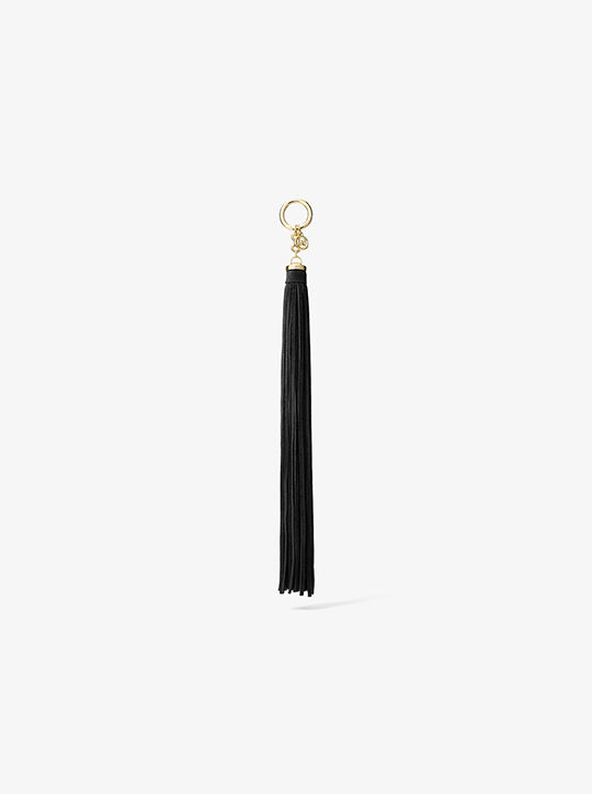 michael kors suede tassel bag charm