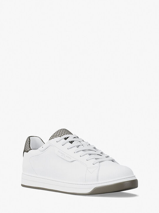 michael kors keating leather sneaker